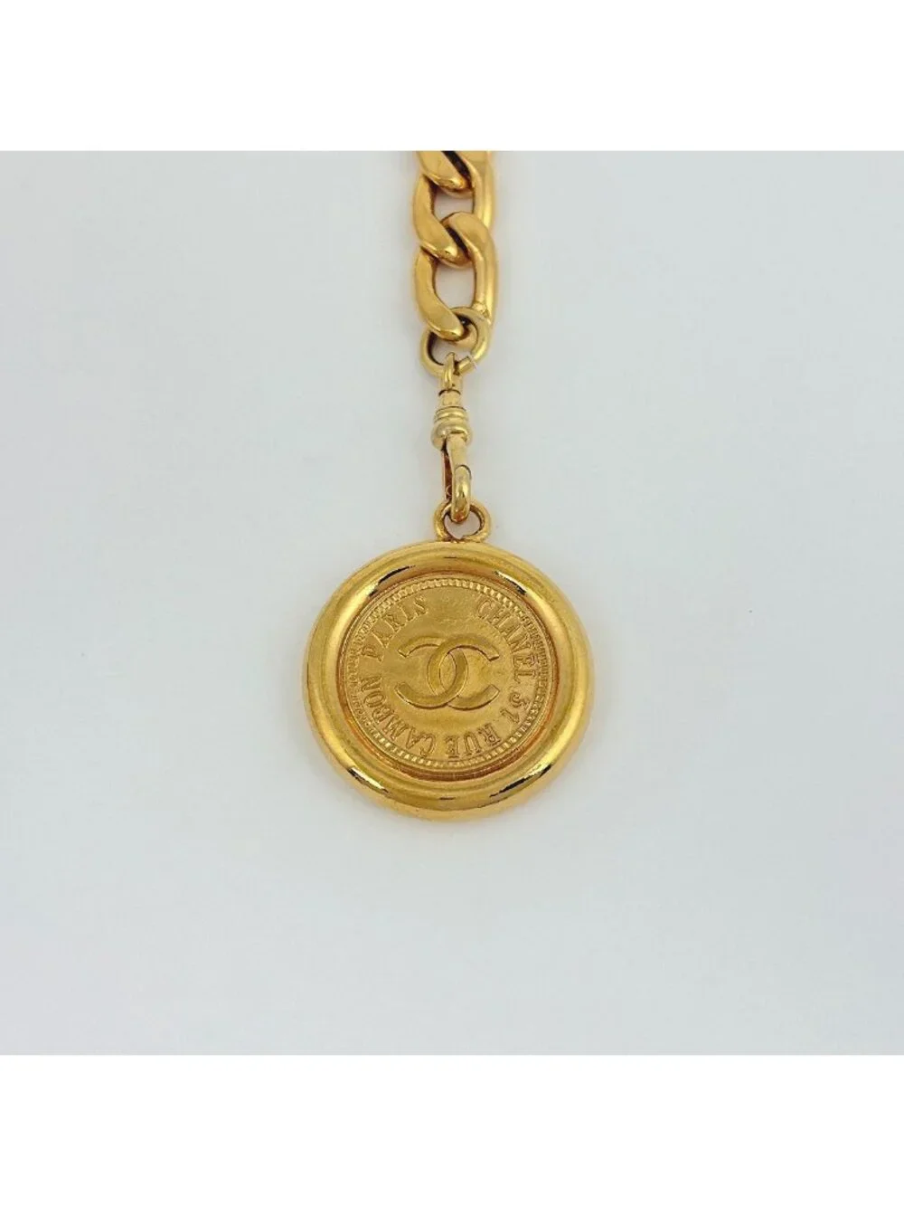 Chanel CC Logo Chain Belt Gold Plated